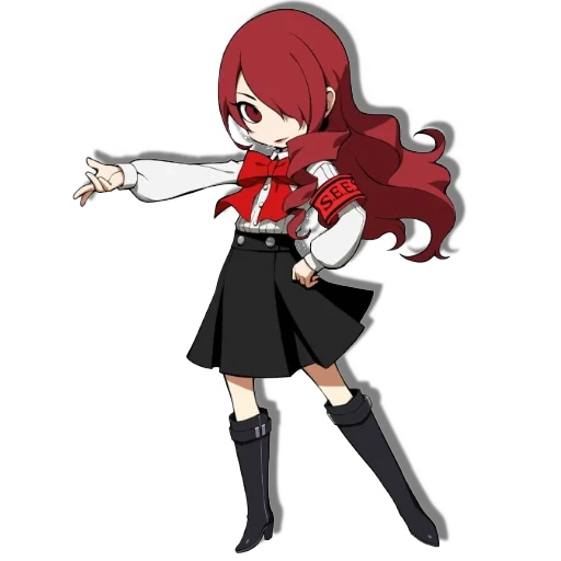 mitsuru kirijo, mitsuru kirigo, mitsuru, mitsuru kirijo sprite, persona q shadow of the labyrinth