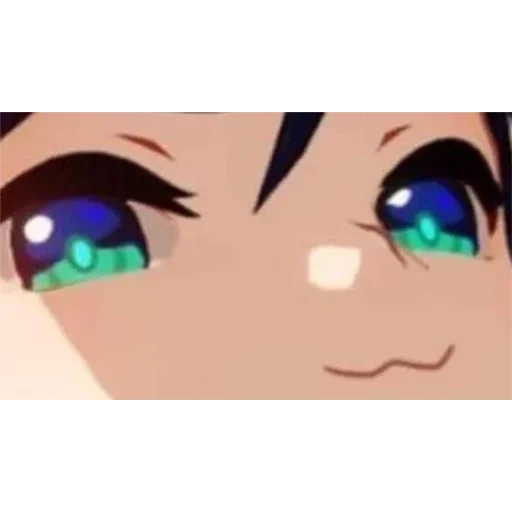 anime, the people, the girl, anime eye