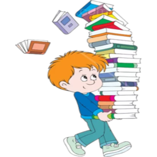 estudiantes, tarea, periódico escolar, literatura de enseñanza, biblioteca escolar