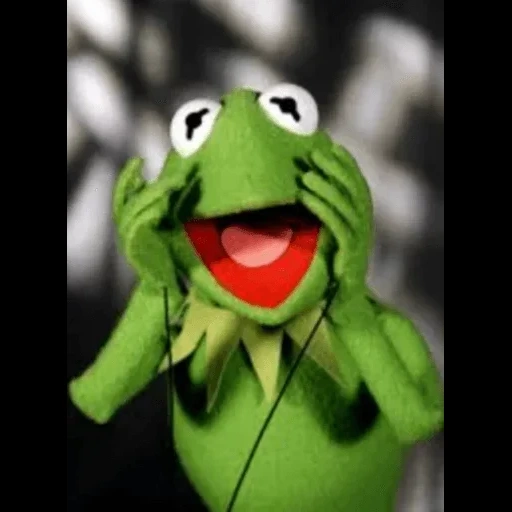 kermit, muppet show, komi frog, comet the frog, muppet show frog comet