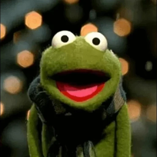 kermit, muppet show, komi frog, comet the frog, muppet show frog comet