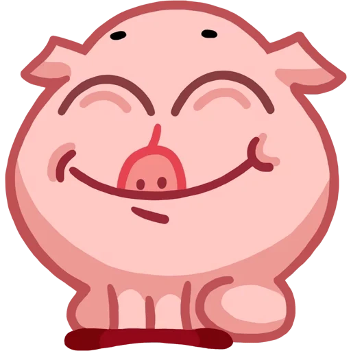 piglon winky, pig steak, styles vk winka, stickers for telegram, style pig