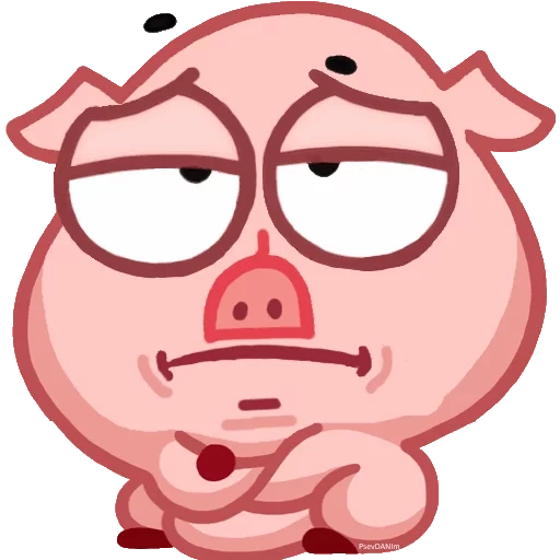 stiker babi, stiker dengan babi vk, stiker vk piglok vinka, sistem vk vinki, babi babi