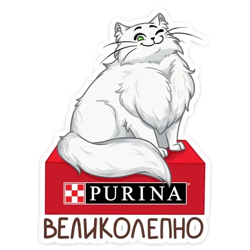 stiker purina petamians, petisians purina sticker, stiker purina, purina gurmet, cat