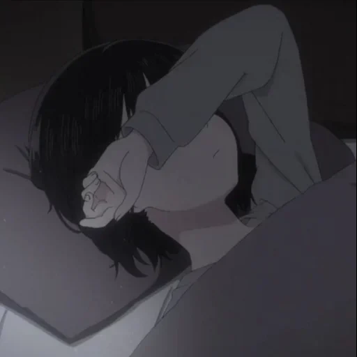 anime, bild, anime paare, anime ist traurig, boywithuke-blurry nights nightcore