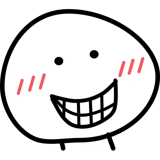 memes, joke, smiley icon, laughter mouth vector, smooth man