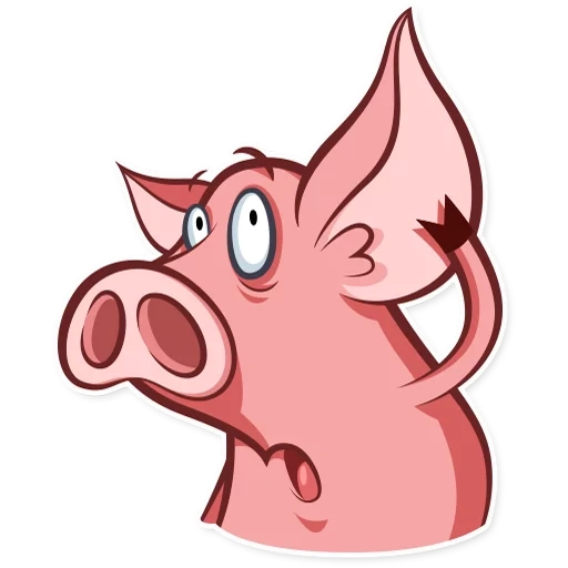 stylers pig petya, style swin, sweet boar stickers, pig sticker, stickers kabanchik mikola