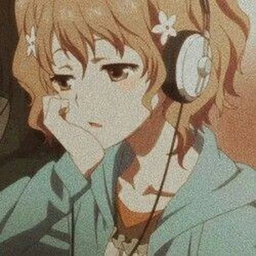 menggambar, karakter anime, brown eesthetics anime, hanasaku irooha episode 1, little anime kun screensa