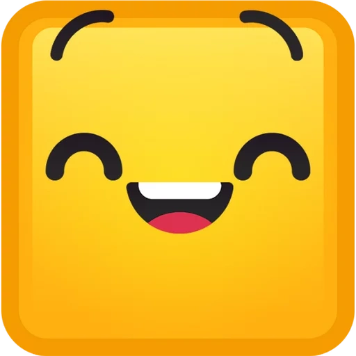 imessage, o sorriso pisca, introdução emoji, smiley 512x512, emoticon quadrado