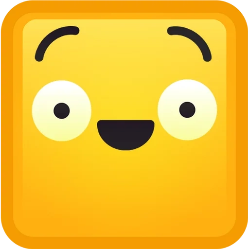 emoticon, yellow smiley, der ausdruck ist verspielt, yellow android, blinzelnde smileys