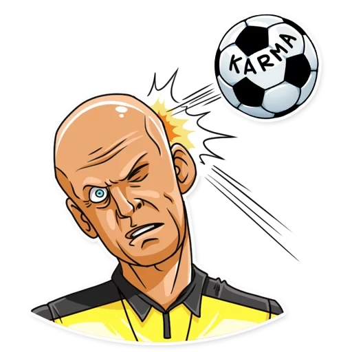 styler judge, football stickers, football stickers for telegram, sticker referee, set of stickers