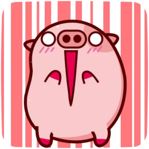 joke, pig, antisvin, the pig laughs, pink pig