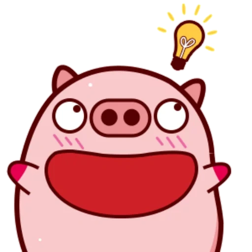 pig, babi, gondong, babi, babi tertawa