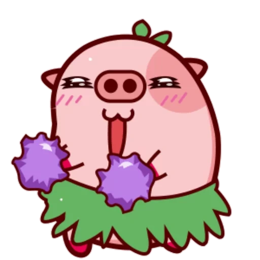 hedgehog, anime, piggy, the animals are cute, chibi pig