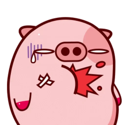 gondong, babi, babi kecil itu lucu, hipertrofi gondong, babi merah muda