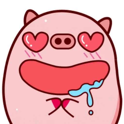 piggy, pig, clipart, the pig is sweet, the piglet is cute