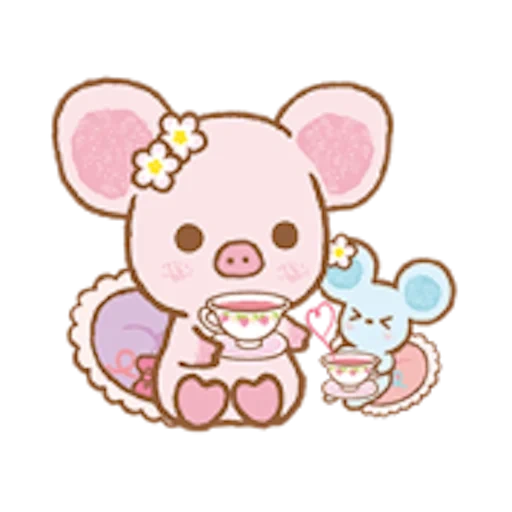 gambar kawai, ponsel wallpaper yang lucu, terjemahan gadis babi, kitty estetika kawai, sketsa babi chuan