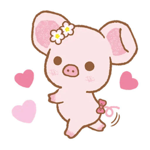 kawaii pig, bella maiali kawaii, disegni di kawaii carini, piccoli disegni di kawaii, disegni kawaii che disegna suini