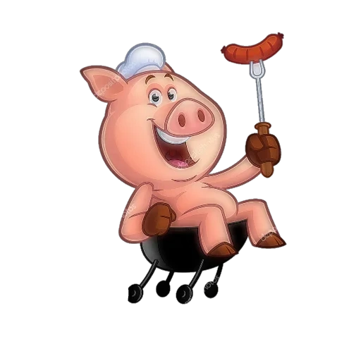 pig, pig chef, piglet tray, piggy chef