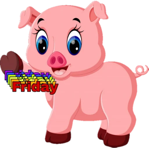 cartone animato di maiale, maiali da cartone animato, maiale cartone animato, il maiale dei cartoni animati giace, cartunato di maialino carino