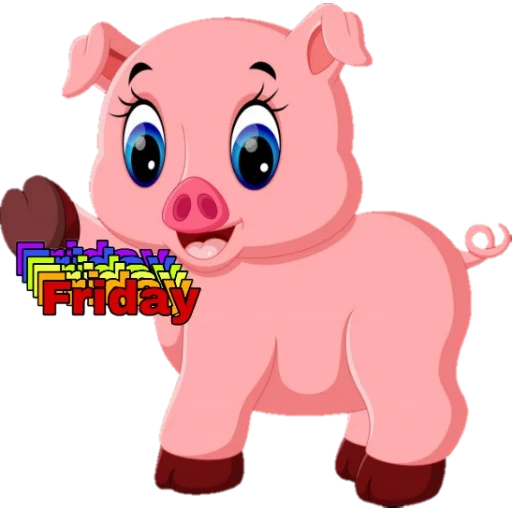 kartun babi, kartun piggy, kartun piggy, kartun babi berbaring, kartun babi lucu