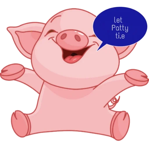 porcs, piggy, cochon vilain, piggy piggy, cartoon de cochon