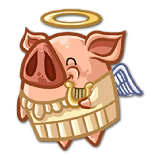 porcs, porcs, café de porc, emoticône de sanglier, piggy piggy