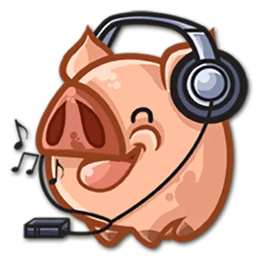 lead, pig, the pig is angry, pig face, pig gamer