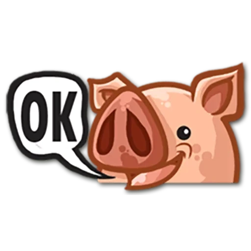 porco, café de porco, rosto de porco, símbolo de expressão de javali, porco