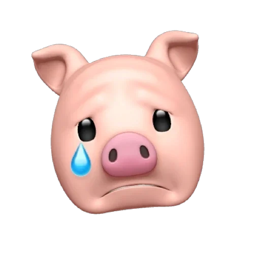 babi, piggy, babi jahat, wajah babi, piggy emoji