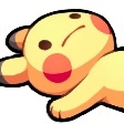 anime, pikachu, pikachu chibi, cavani pikachu, stiker pikachu