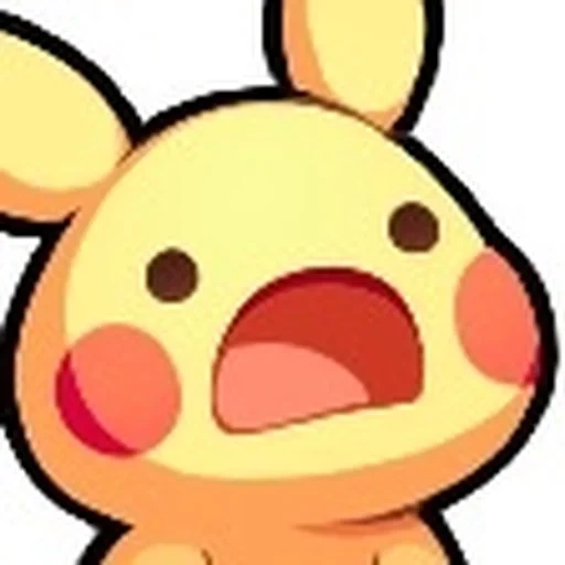 anime, pikachu, pikachu chibi, pokémon pikachu, motif pokémon mignon