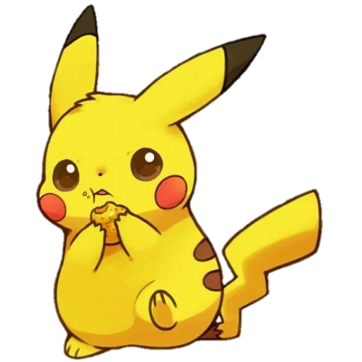 pikachu, pikachu nyashka, pikachu art fofo, adorável anime pikachu, pokemon pikachu sketch