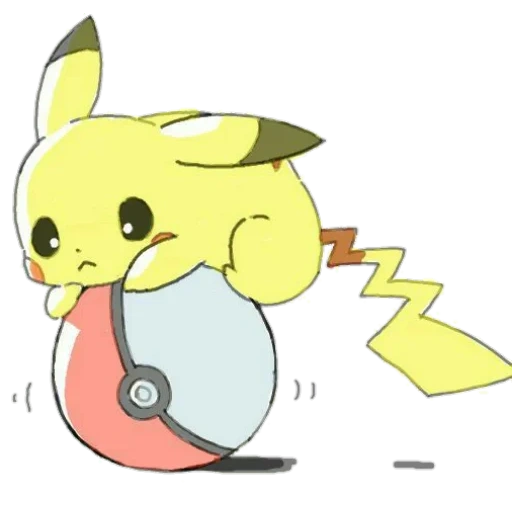 pikachu, pokemon carino, pokemon pikachu, pikachu è carino, disegni carini leggeri pikachu