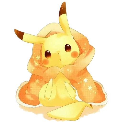 pikachu, pikachu chibi, pokemon lucu, pikachu anime yang indah, anime pokemon pikachu