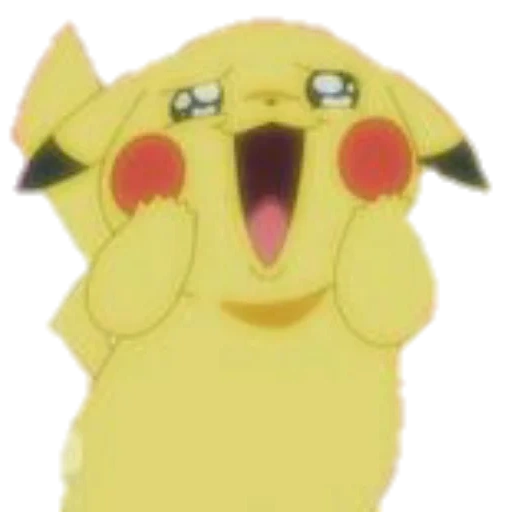 pikachu, meme de pikachu, mejillas de pikachu, pikachu con corazones con sus ojos