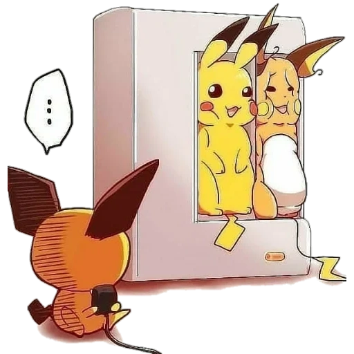 pikachu, pikachu ivy, cómics pikachu, art pikachu raich pichu, pokemon pikachu comics