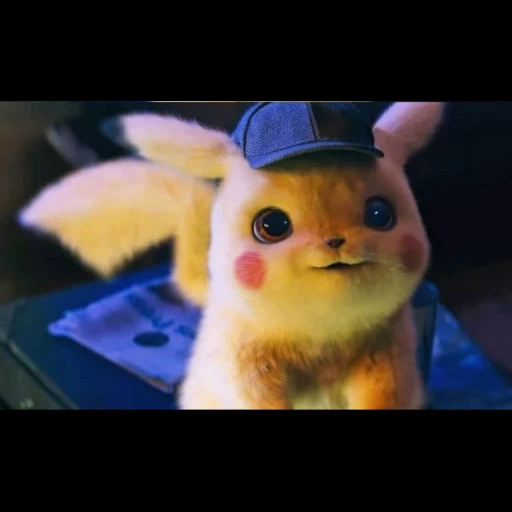 pikachu, detective pikachu, detective pikachu, film del dr pikachu, detective pikachu sorride