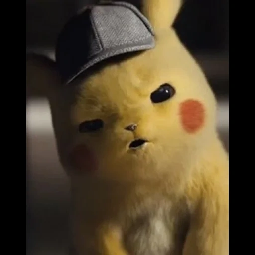 pikachu, detective de pikachu, detective pikachu, pikachi de la vida real, detective de likitung pikachu