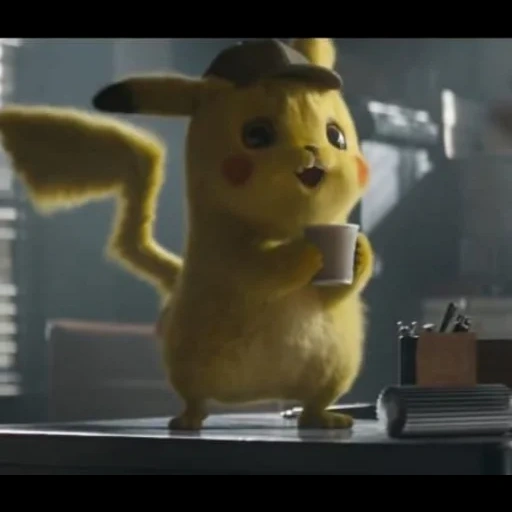 pikachu, detective pikachu, agent pikachu film, detective pikachu film, pokémon big detective pikachu film 2019