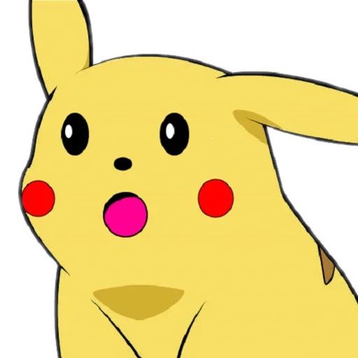 pikachu, das pikachu-gesicht, pikachu peak, das pikachu-gesicht, für a pikachu