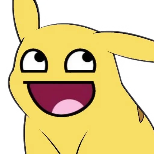 pikachu, troll di pikachu, faccina sorridente di pikachu, faccia di troll di pikachu, carta da parati faccina sorridente cadente