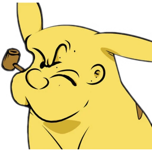 pikachu, pepe pikachu, der kahle pikachu, schwachen pikachu