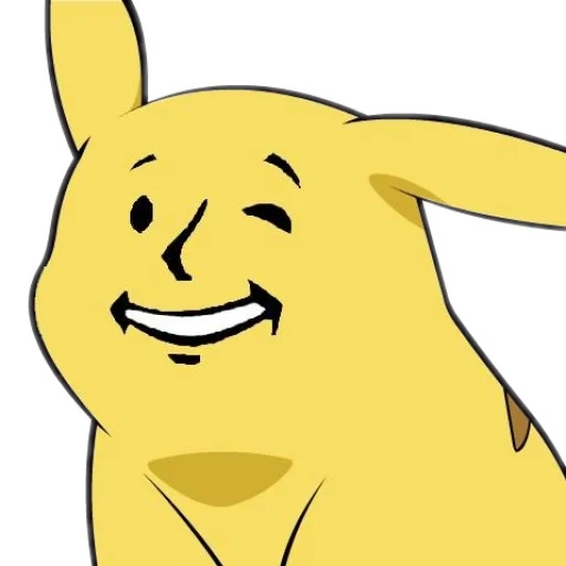 pikachu, face de pikachu, joues de pikachu, yaranaika pikachu, pikachu non ferme