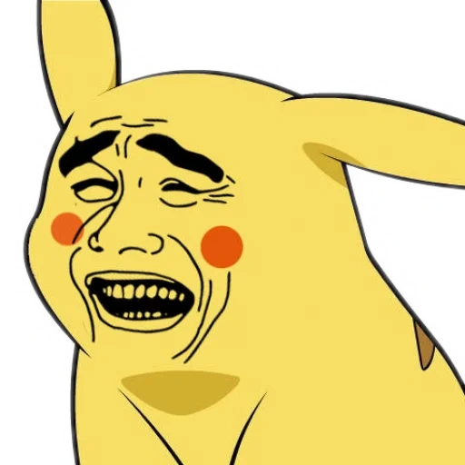 pikachu, pikachu-meme, das pikachu-gesicht, betrunkener pikachu, schwachen pikachu