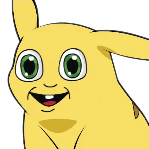 pikachu, bob pikachu, meme pikachu, wajah pikachu, pikachu yang terkejut