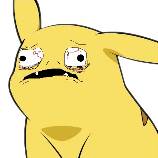 un meme, pikachu, meme pikachu, pikachu meme, pikachu non forte