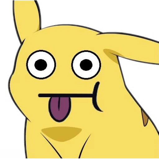 pikachu, pikachu-meme, pikachu smiley, der überraschte pikachu, pikachu ausdruck aphasie