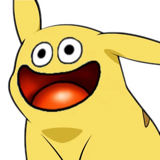 picchu, pikachu meme, cara picachu, pikachu no fuerte, sorprendido picchu