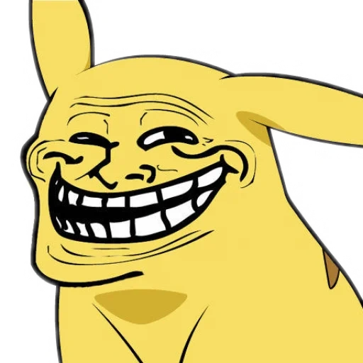 pikachu, meme pikachu, momen saat ini, troll pikachu, lelucon pikachu
